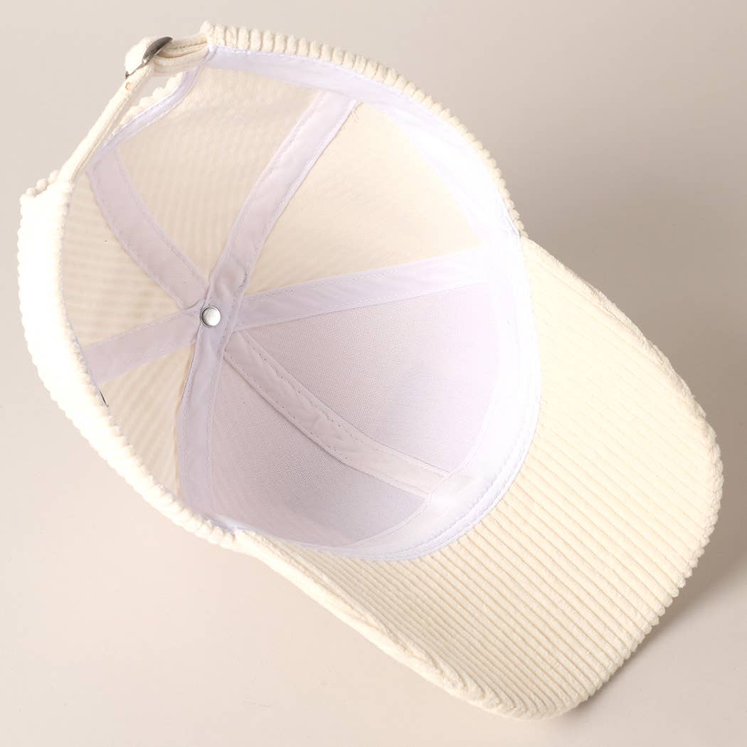 Howdy Darlin' Corduroy Cap