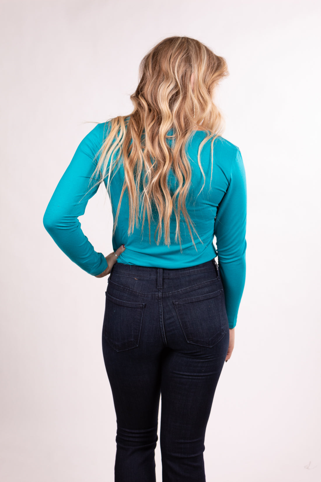 Jade Long Sleeve Body Suit Top