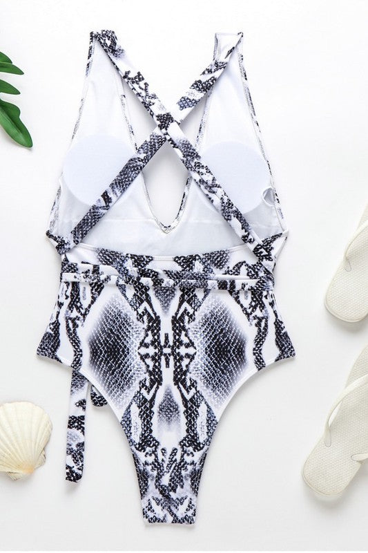 It's Britney Python Swim Suit