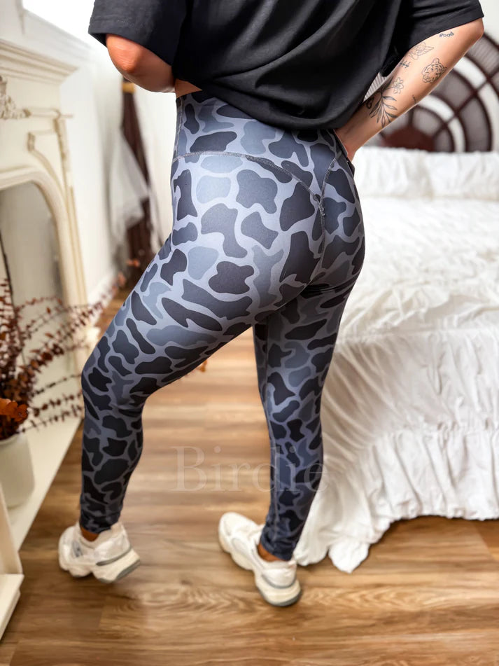 Black Out Camo Sculpt Leggings