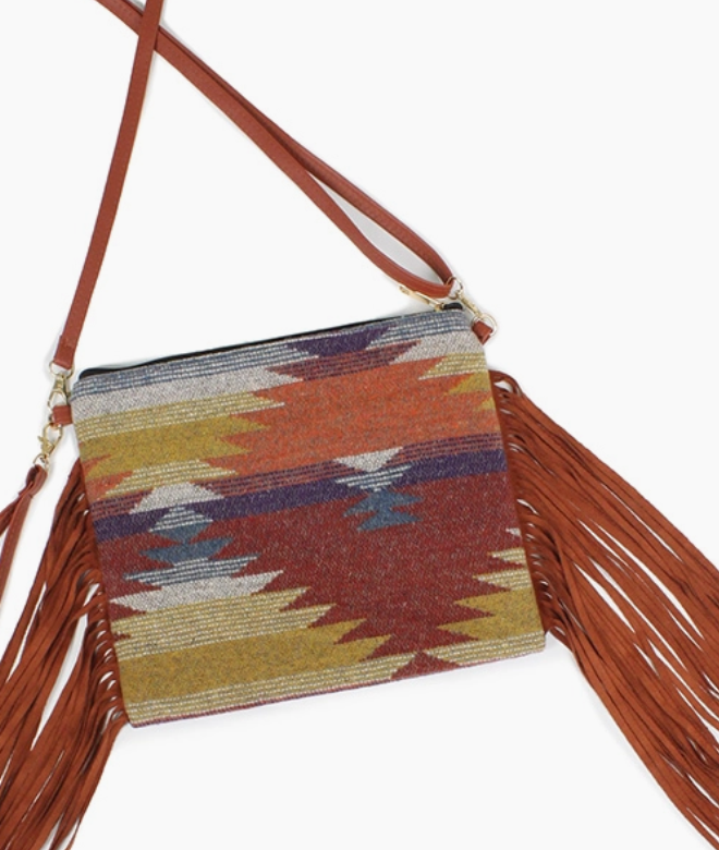 Montana Fringe Crossbody Purse