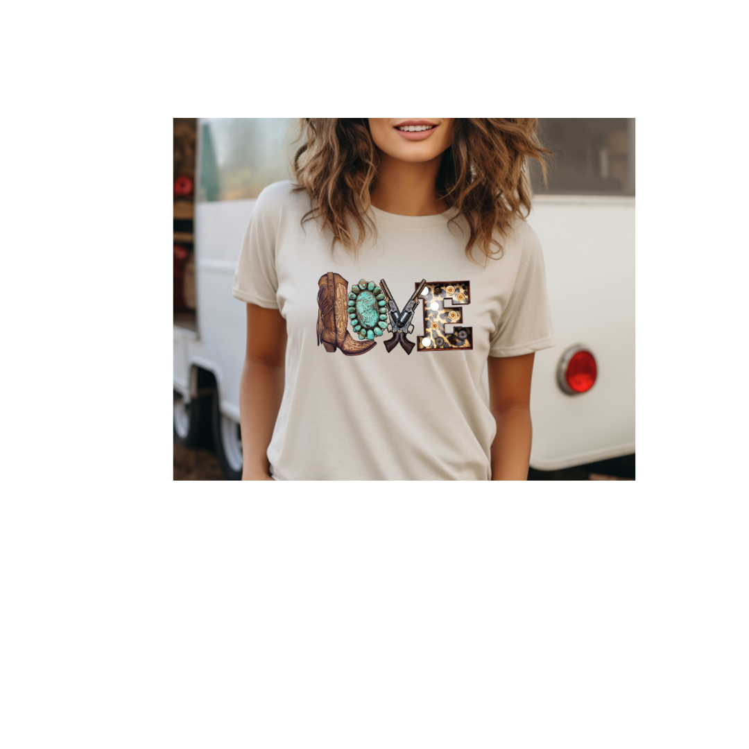 Western Love T Shirt