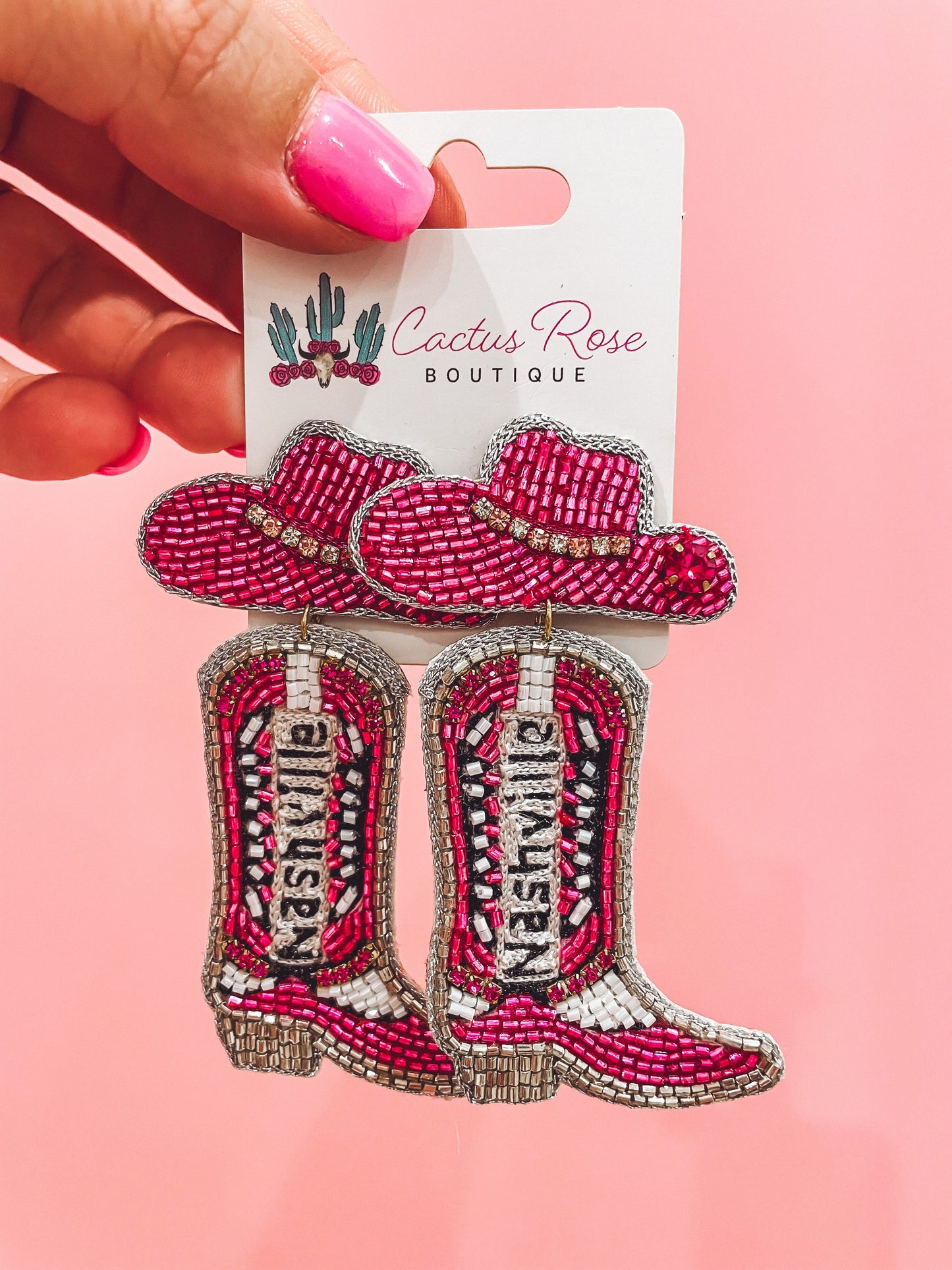 KaityGirl Designs Nashville Beaded Earrings