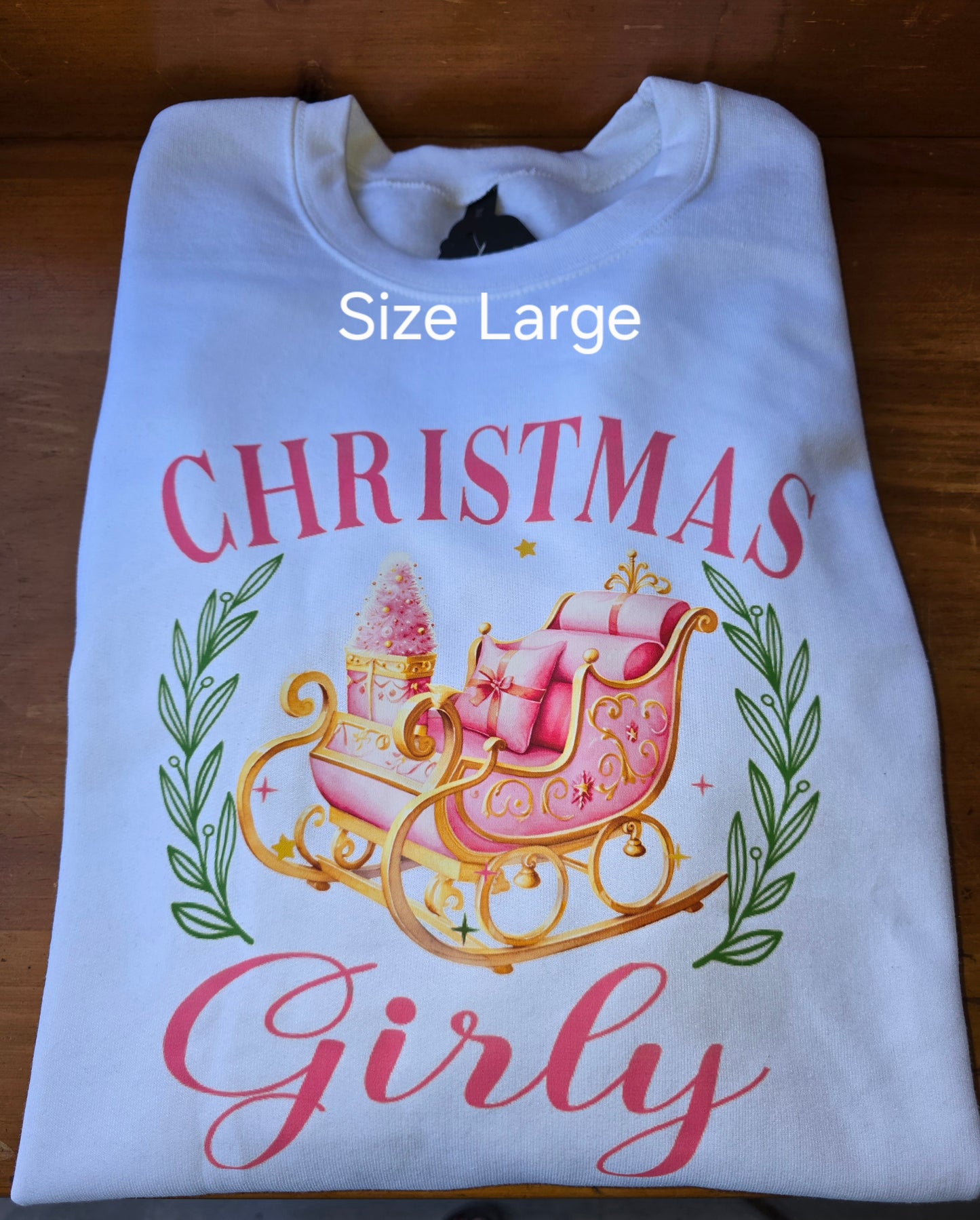 Christmas Girly Crewneck