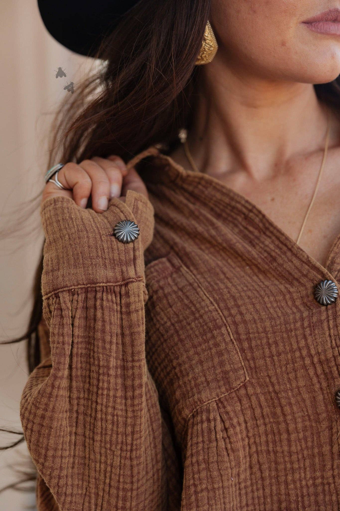 Acres Button Down