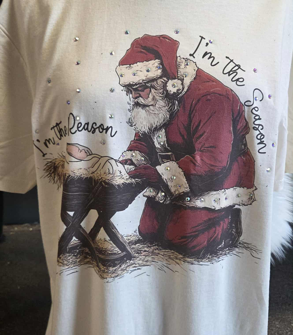 I'm the Season I'm the Reason: Yes / Natural T-Shirt / XL