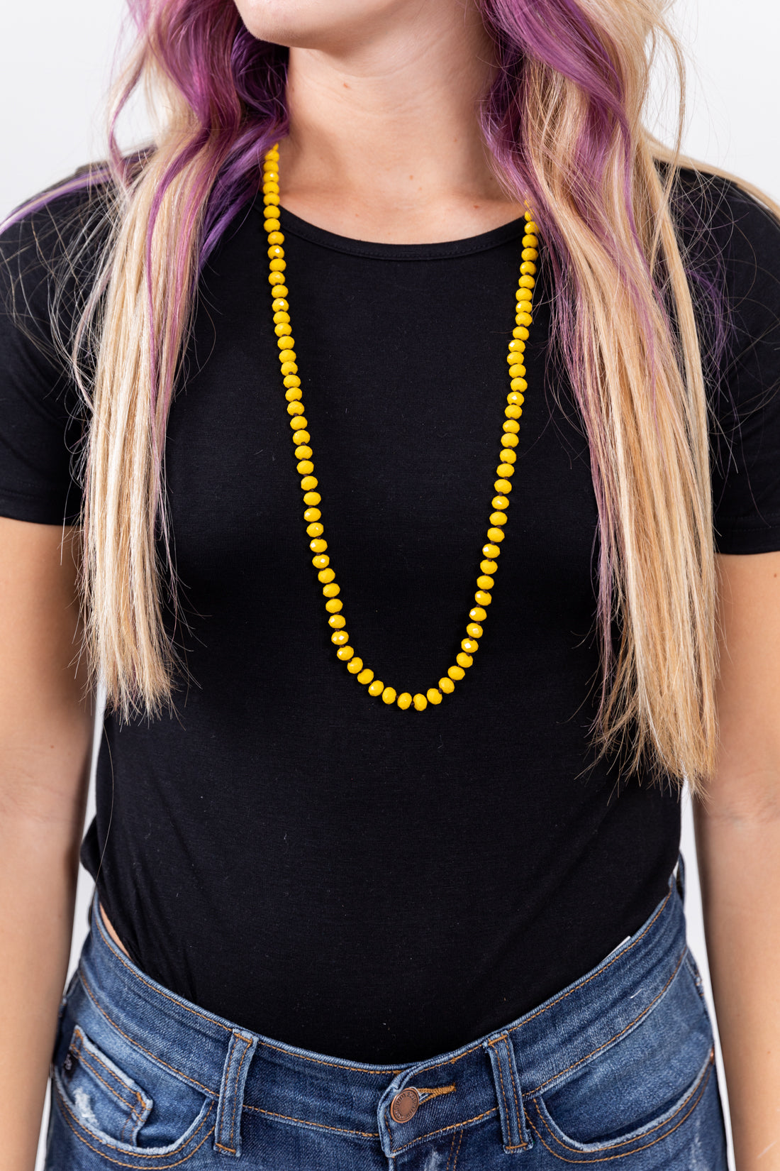 15" Crystal Beaded Necklaces