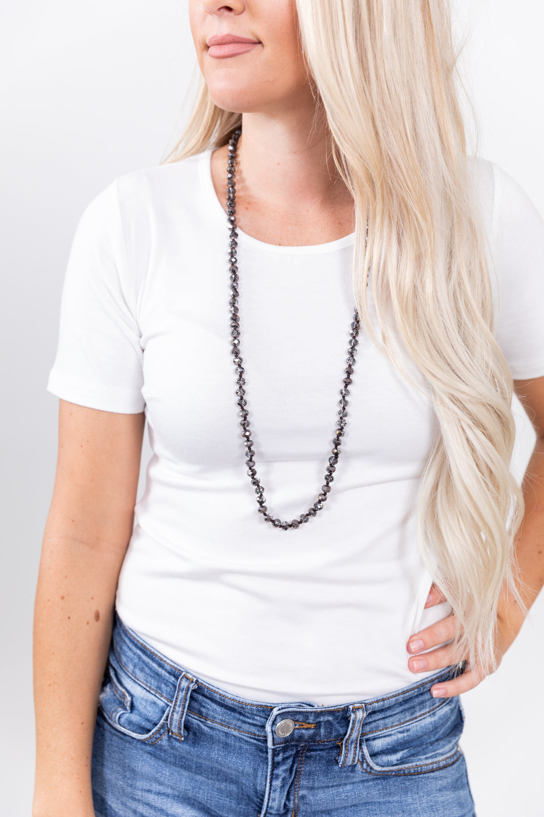 15" Crystal Beaded Necklaces