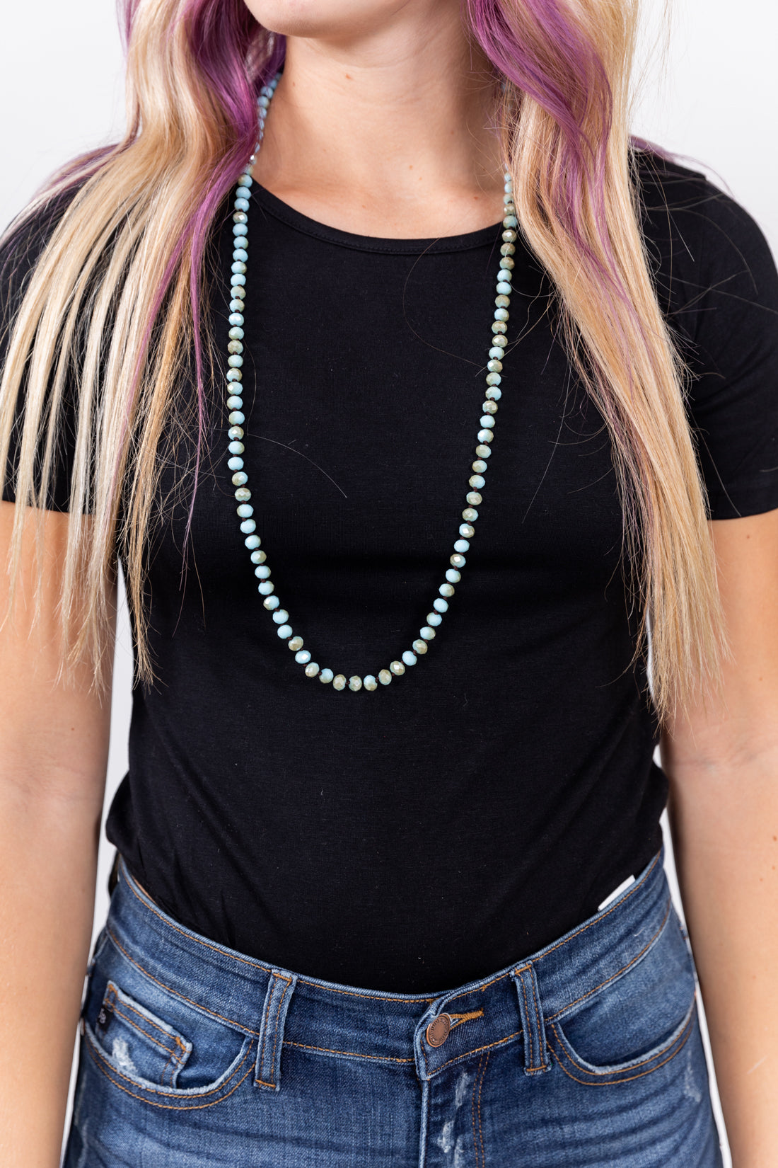 15" Crystal Beaded Necklaces