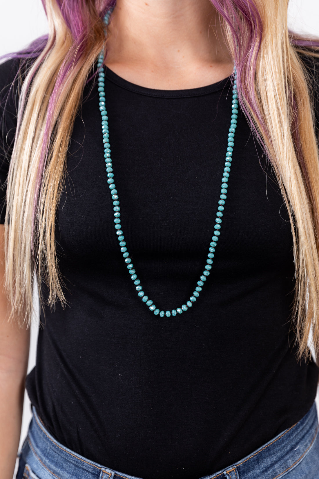 15" Crystal Beaded Necklaces