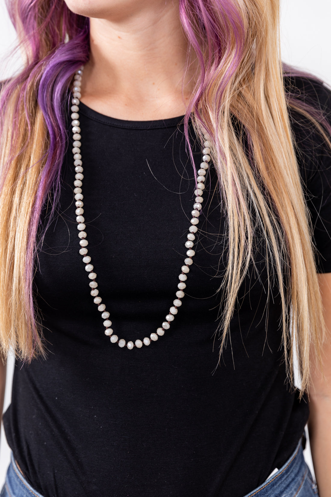 15" Crystal Beaded Necklaces