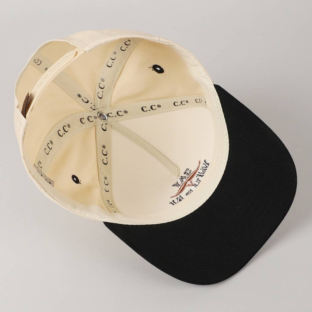 Say When  Mustache Tombstone Two-Tone Trucker Hat