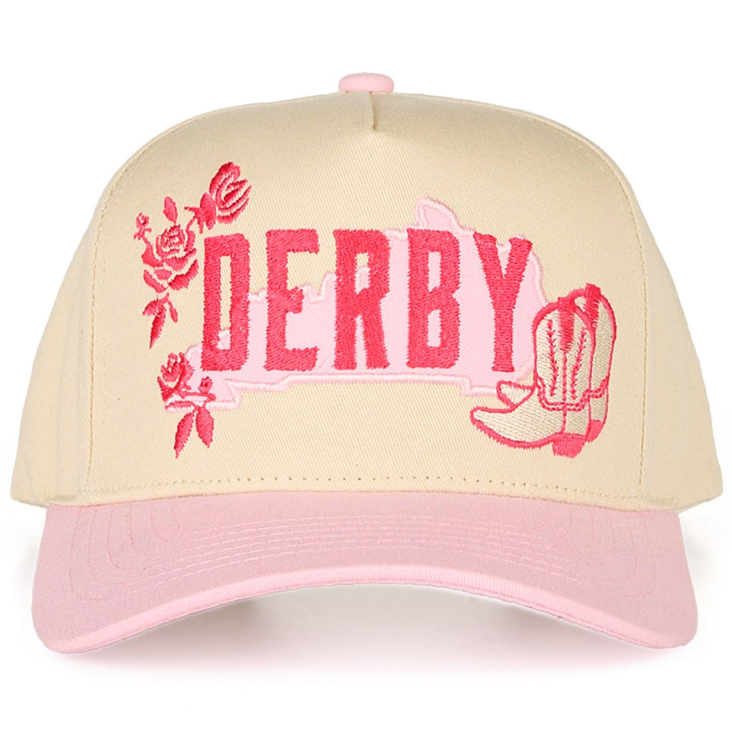 DERBY Embroidered Trucker Hat