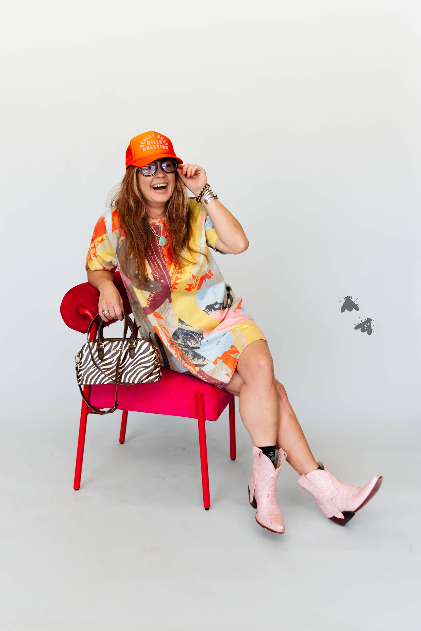 LET'S KICK IT DRESS SHIFT DRESS