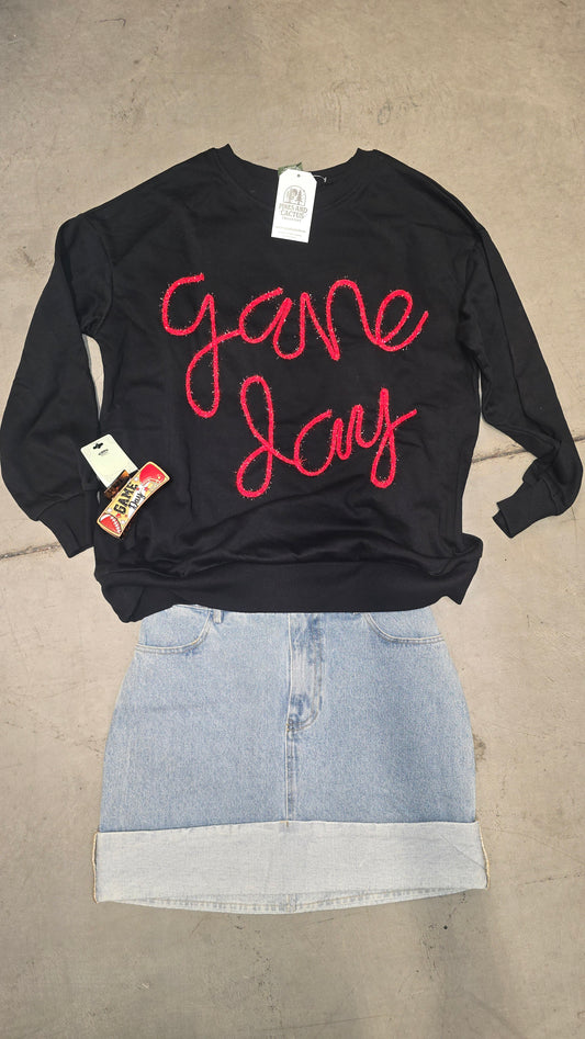 Game Day Crew Neck Top