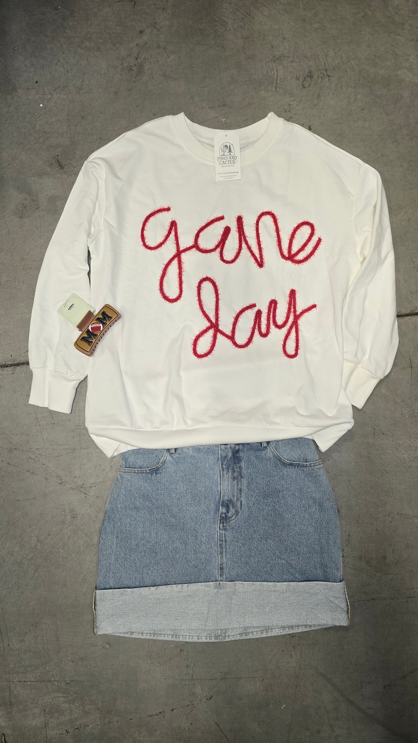 Game Day Crew Neck Top