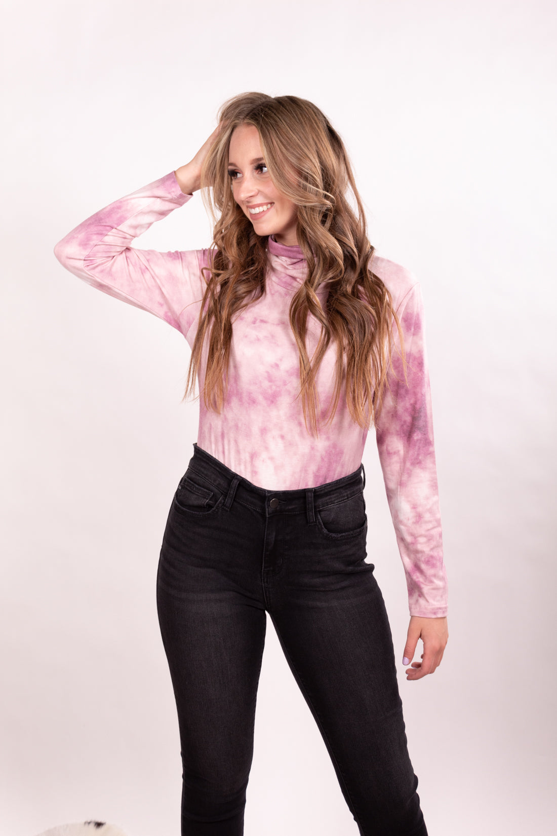 Sorbet Mock Neck Body Suit