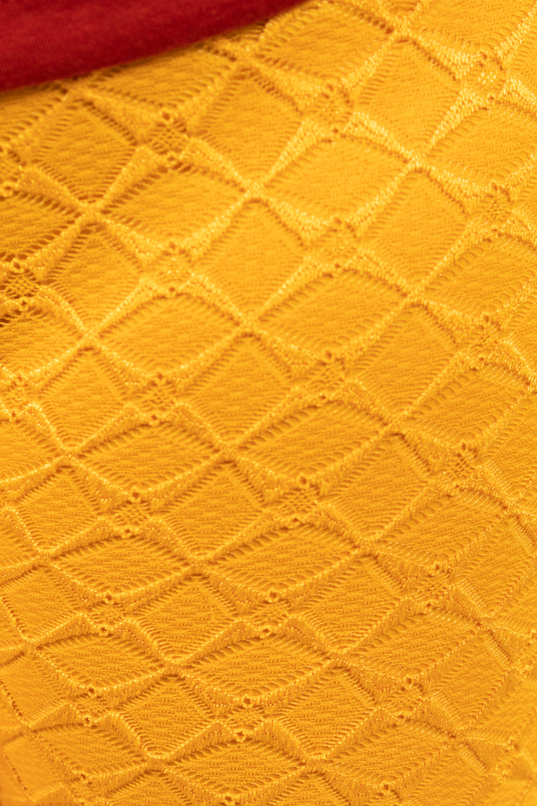 Mustard Ribbed Stretch Flares