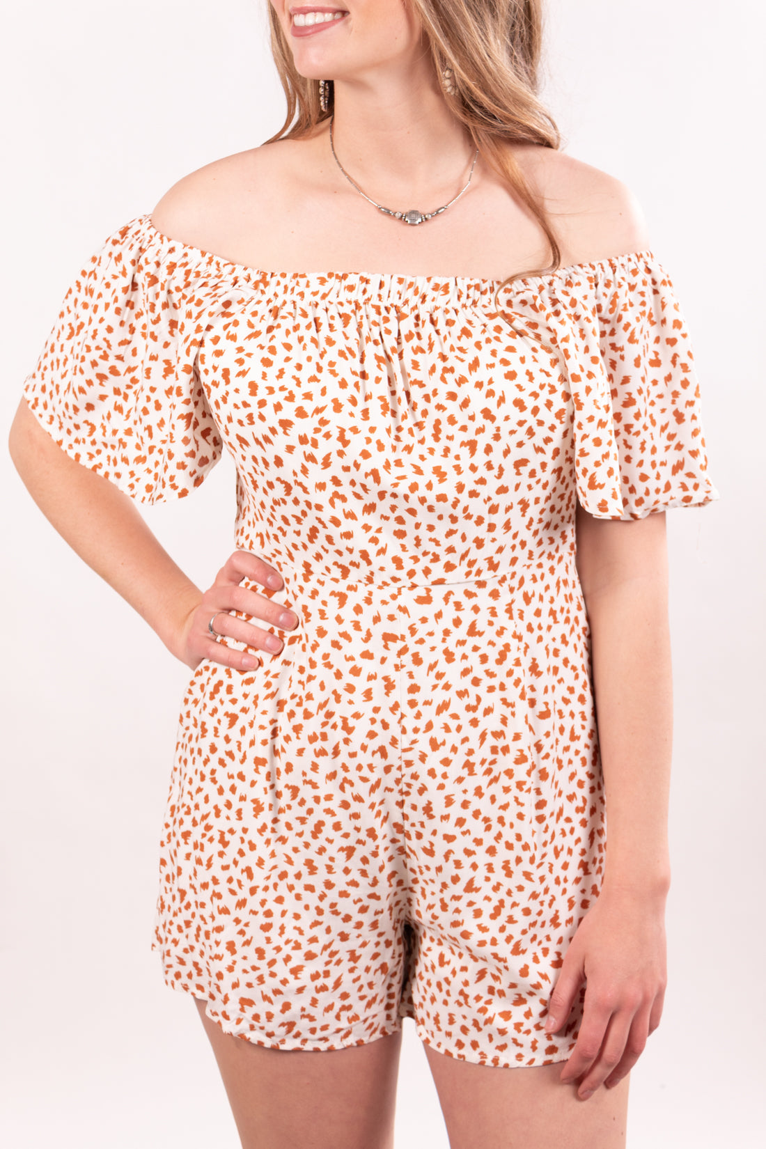 Rust On The Prowl Romper