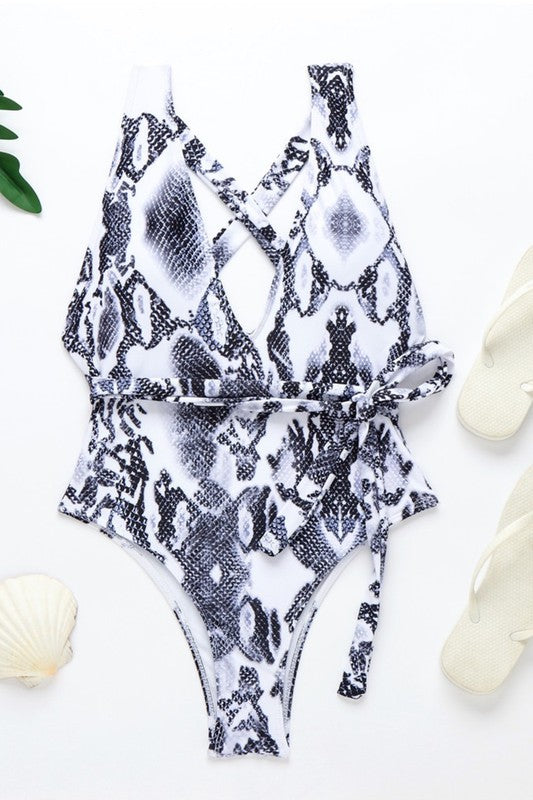 It's Britney Python Swim Suit