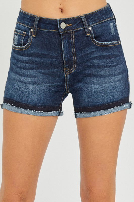 Dark Fav Denim Shorts