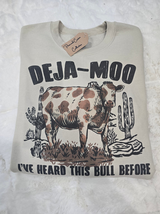 Deja MOO Crewneck
