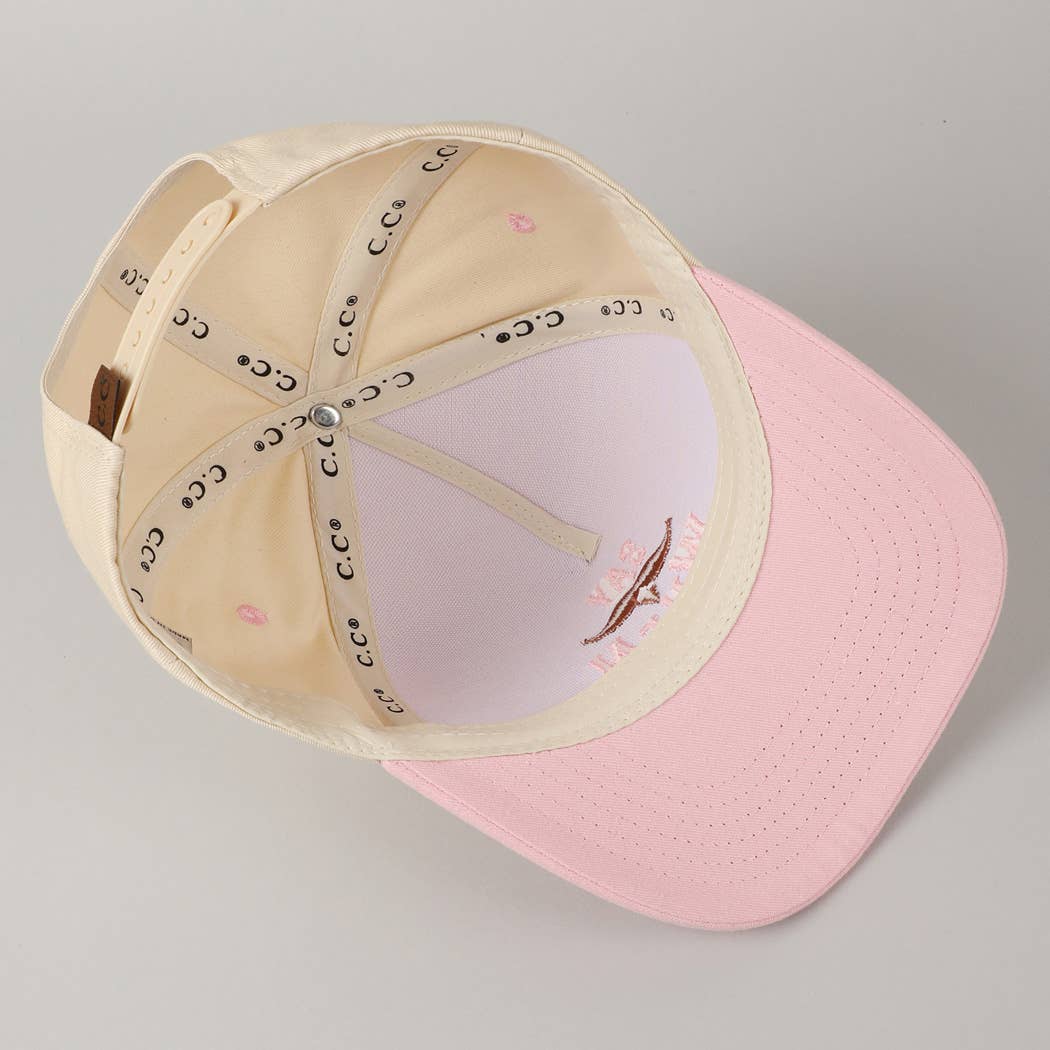 Say When  Mustache Tombstone Two-Tone Trucker Hat