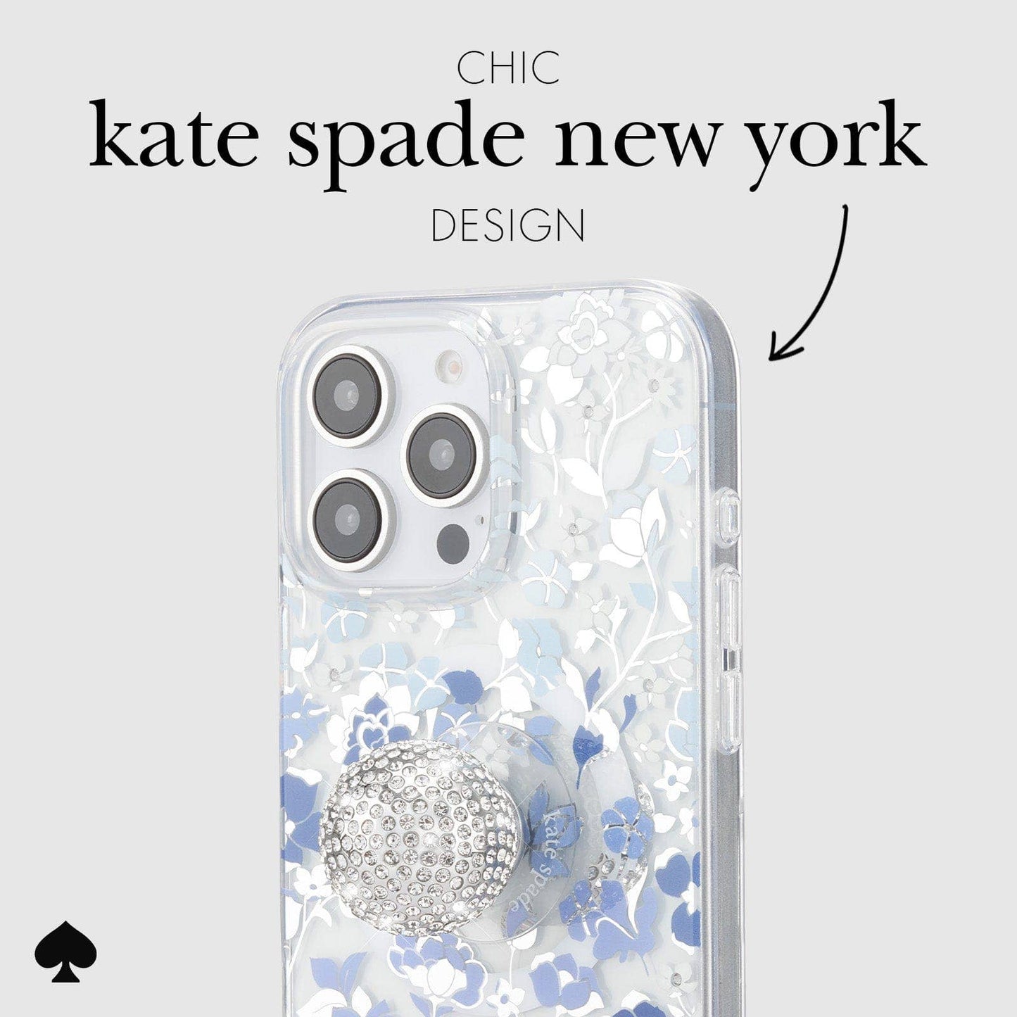 Kate spade new york Phone Grip and Stand Set in Stone: Set In Stone