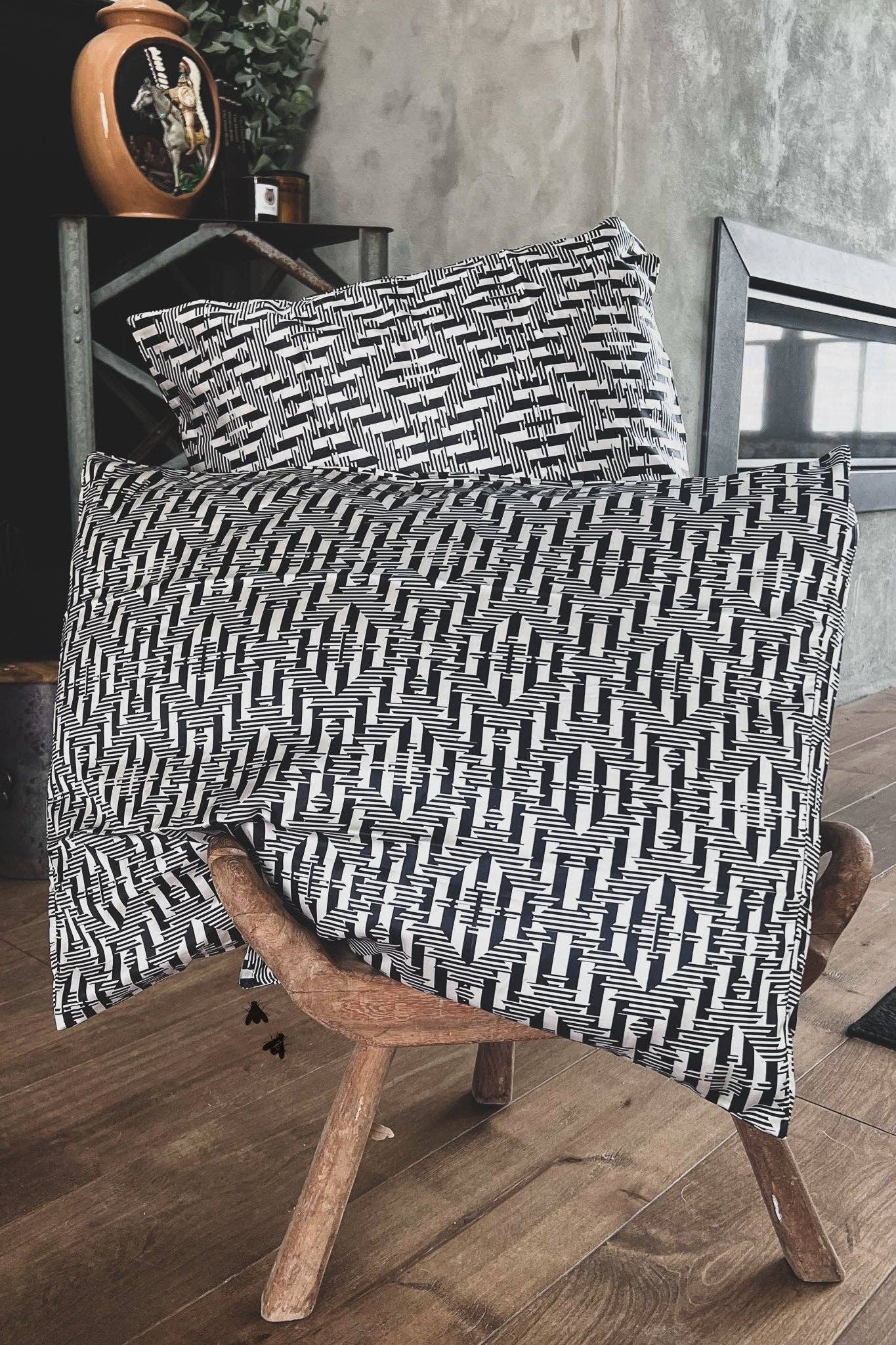Satin Aztec Pillow Cases