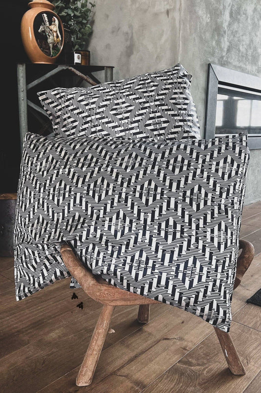 Satin Aztec Pillow Cases