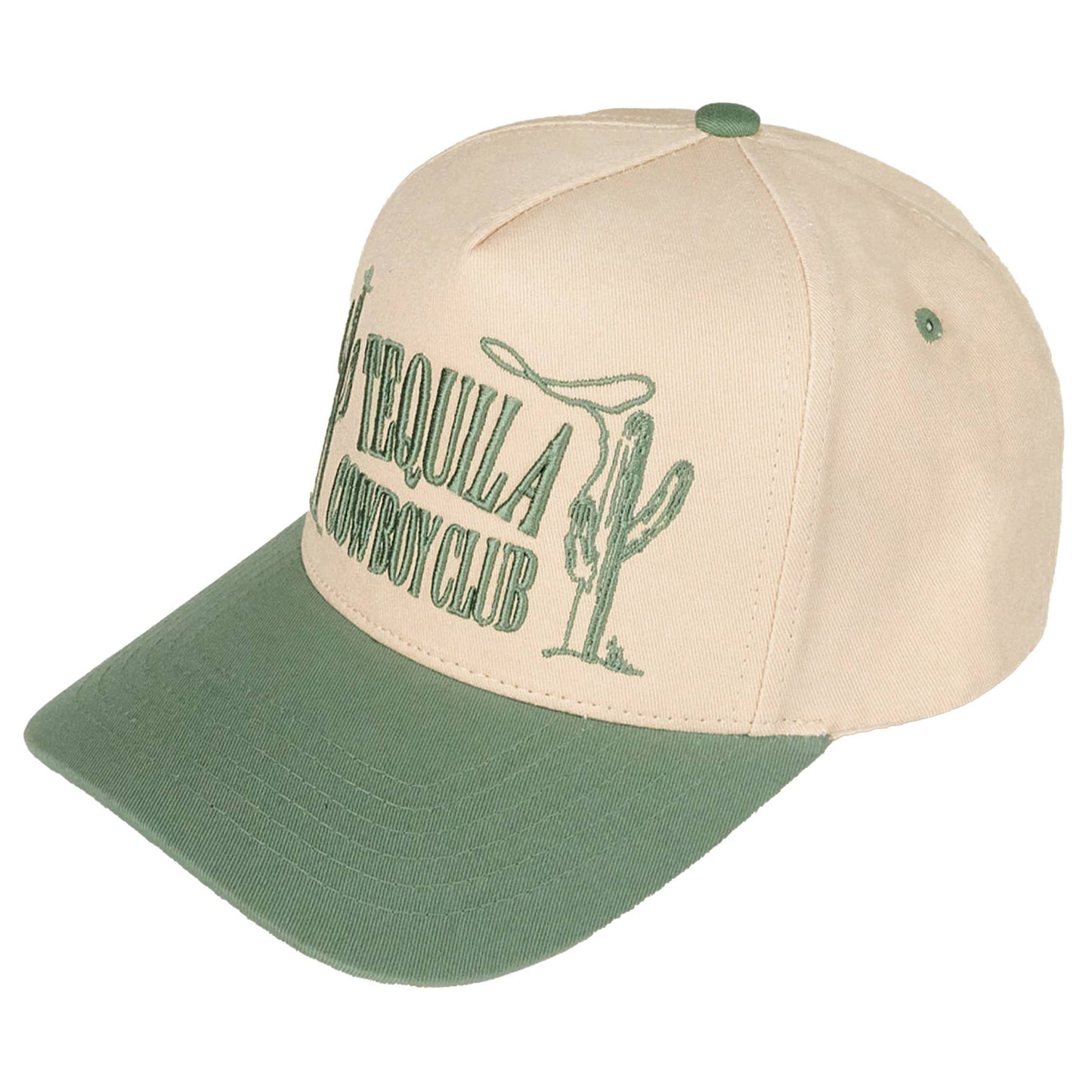 TEQUILA COWBOY CLUB Cotton Trucker Hat