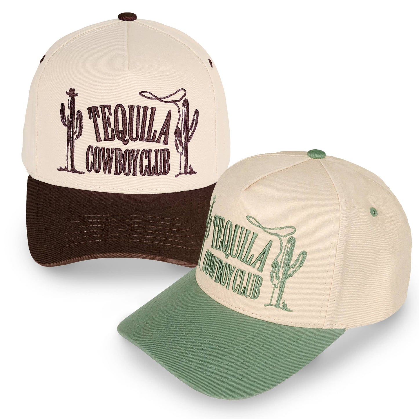 TEQUILA COWBOY CLUB Cotton Trucker Hat