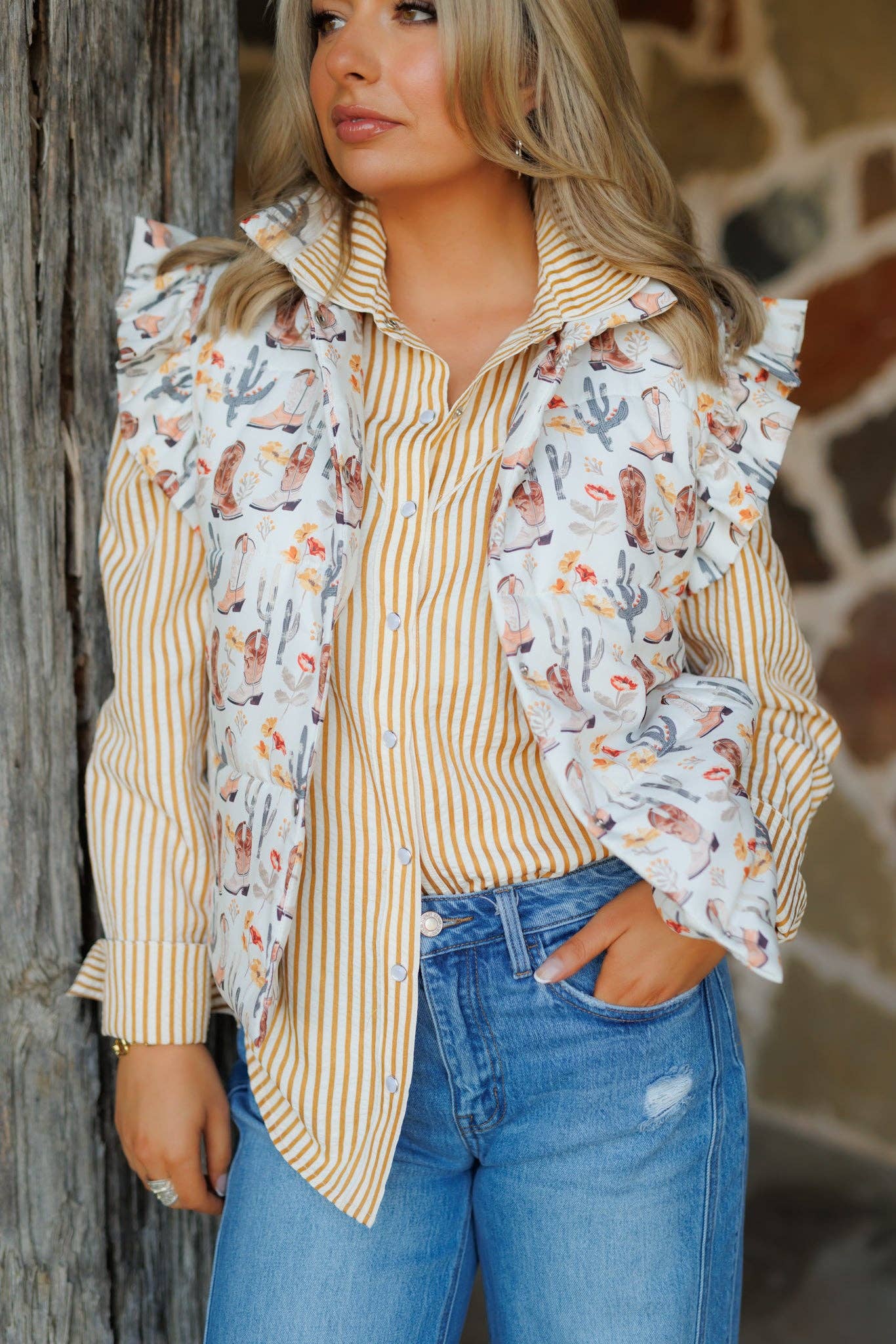 Desert Dreaming Ruffle Vest