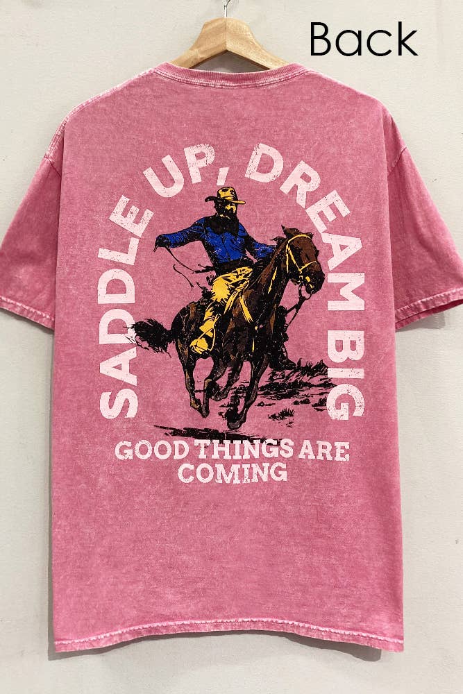 Saddle Up Cowboy Graphic Tee