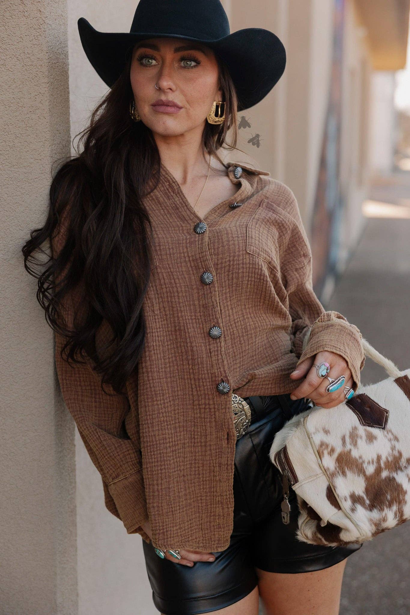 Acres Button Down