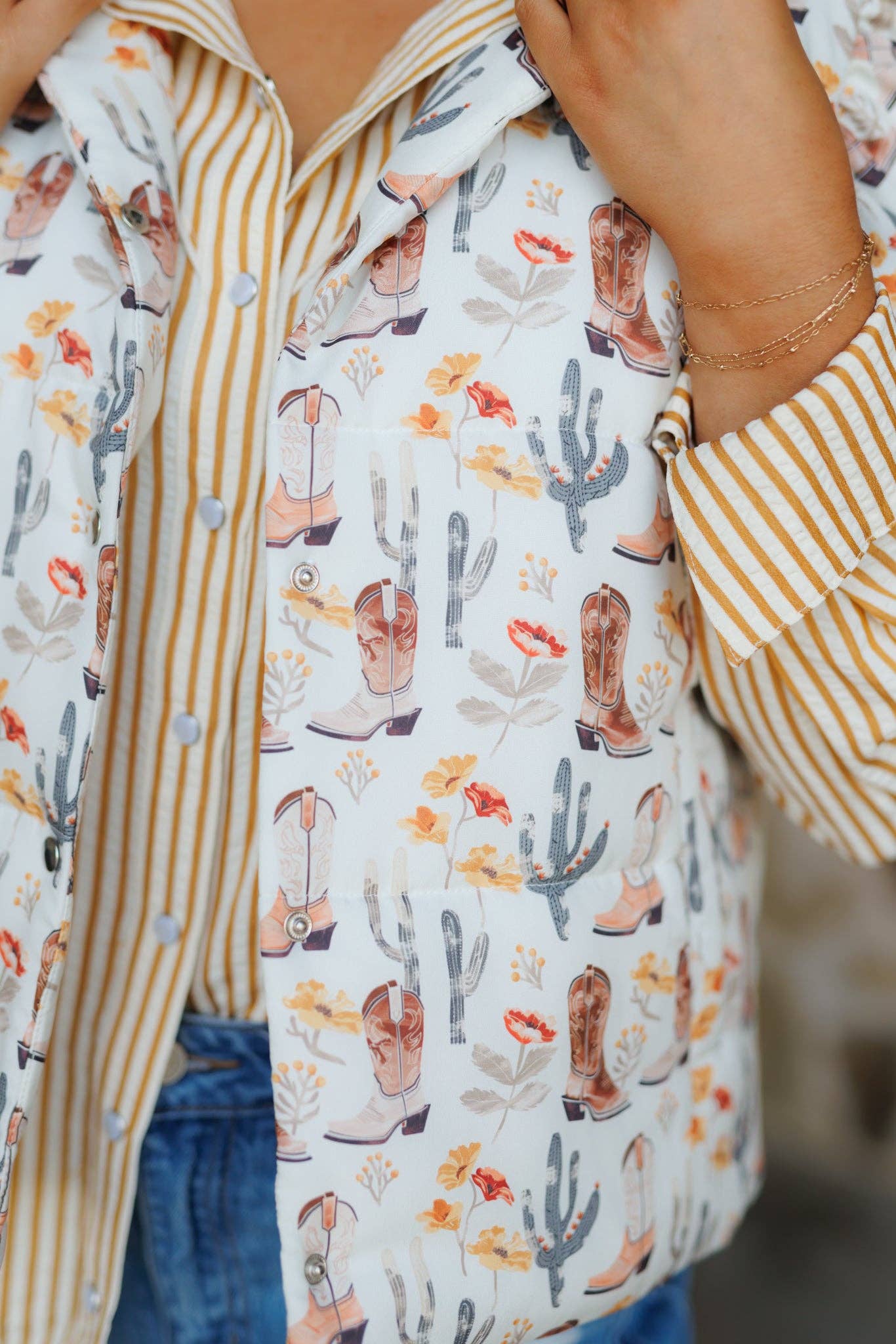 Desert Dreaming Ruffle Vest