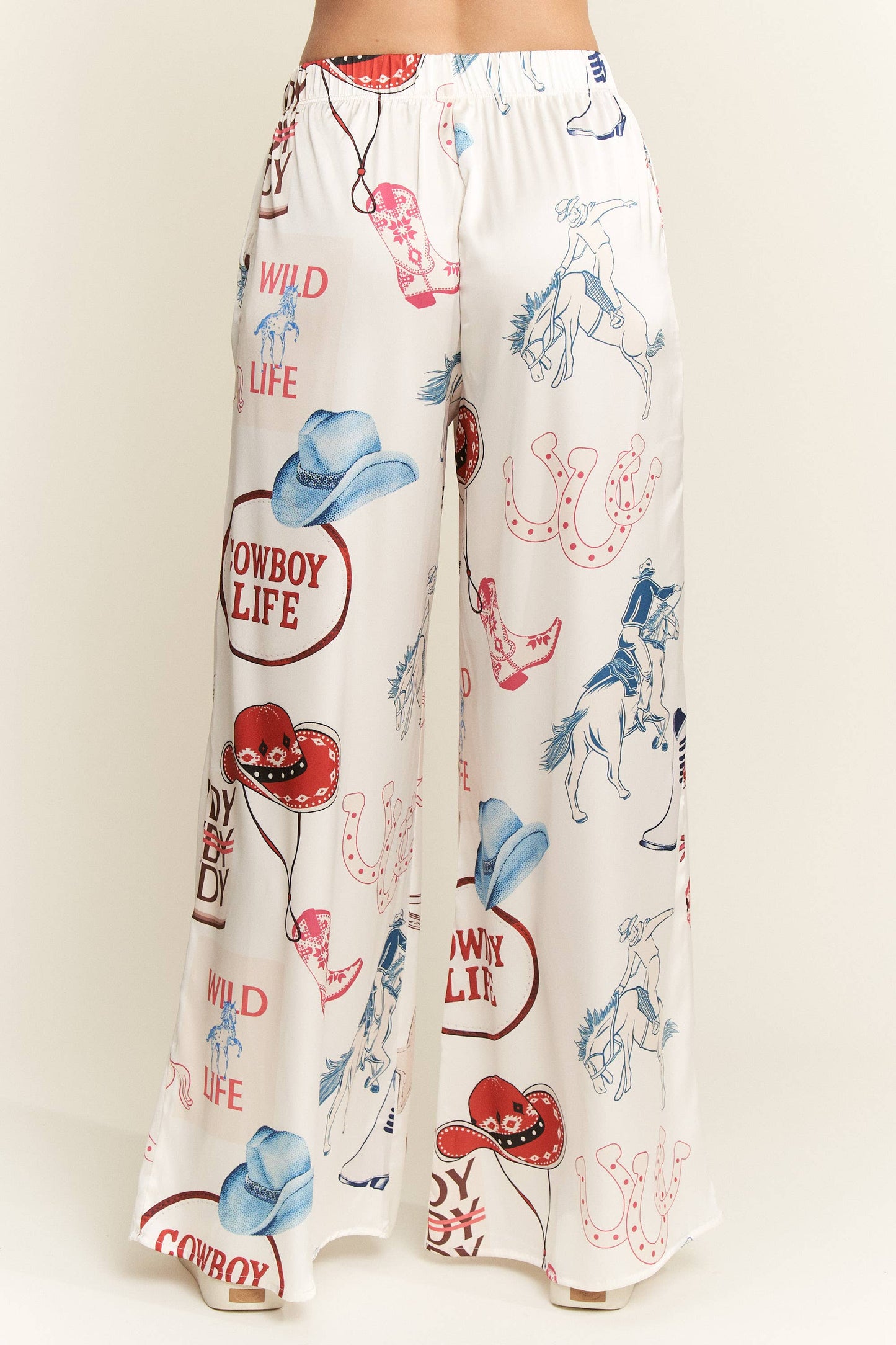 Westen party satin pants