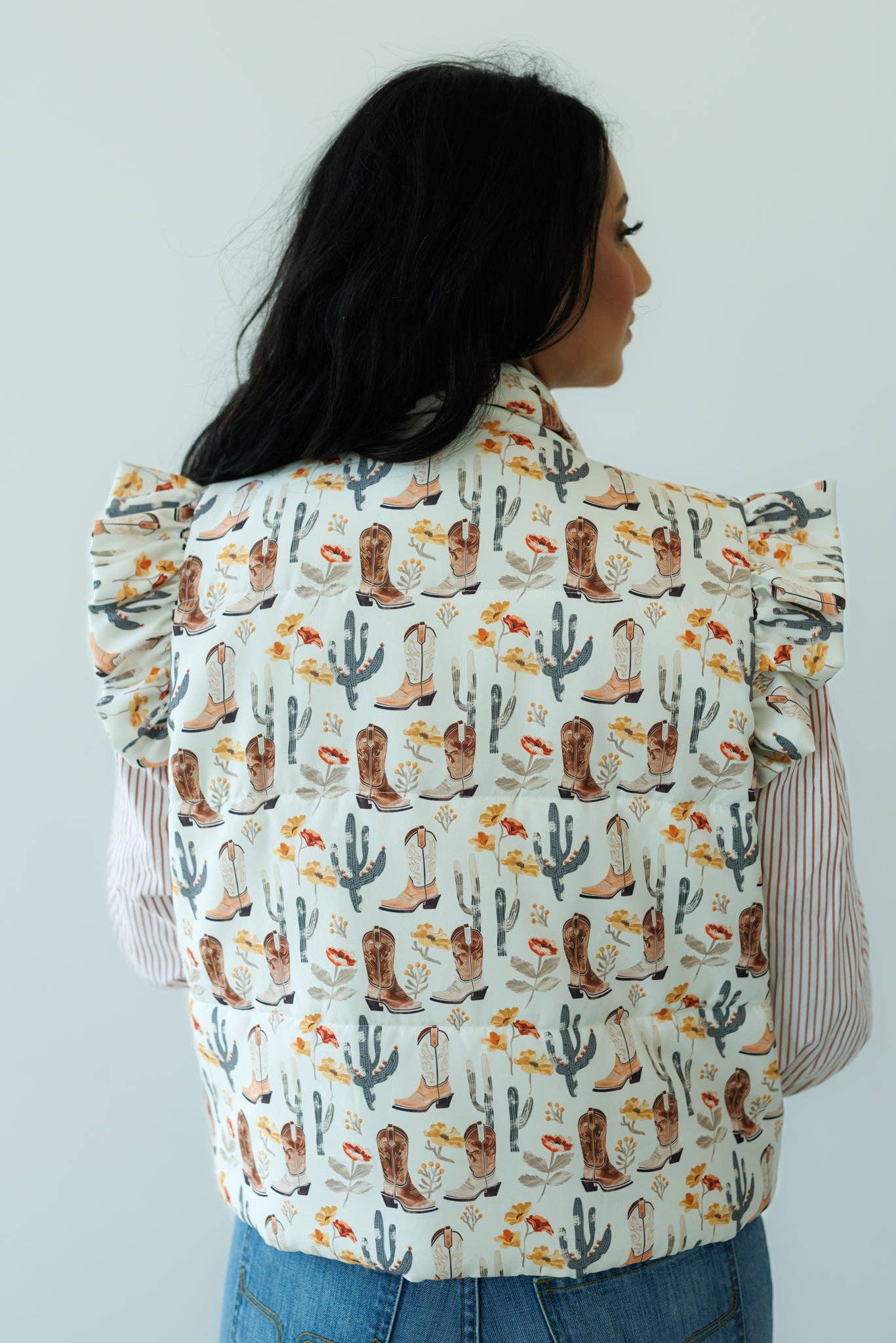Desert Dreaming Ruffle Vest