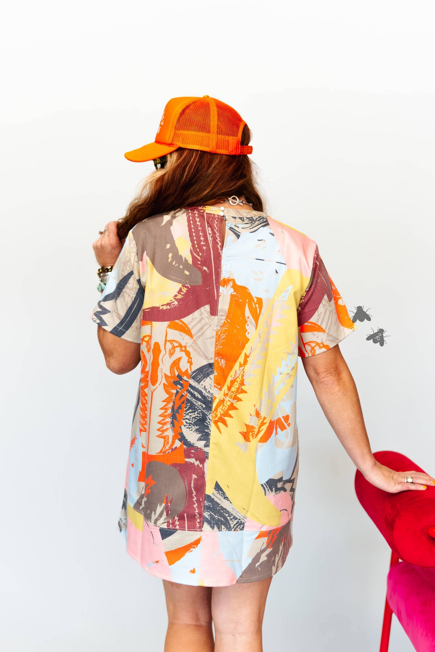 LET'S KICK IT DRESS SHIFT DRESS