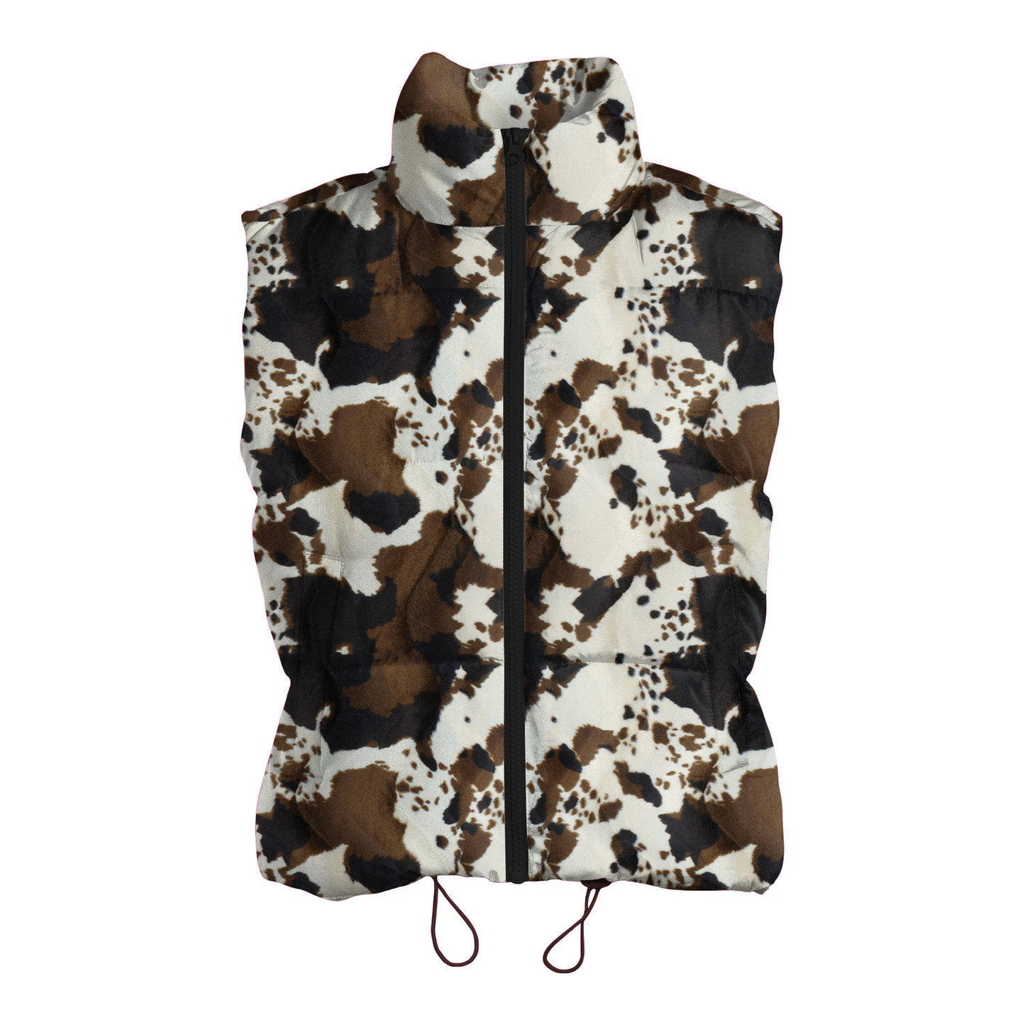 Brown Cowhide Vest