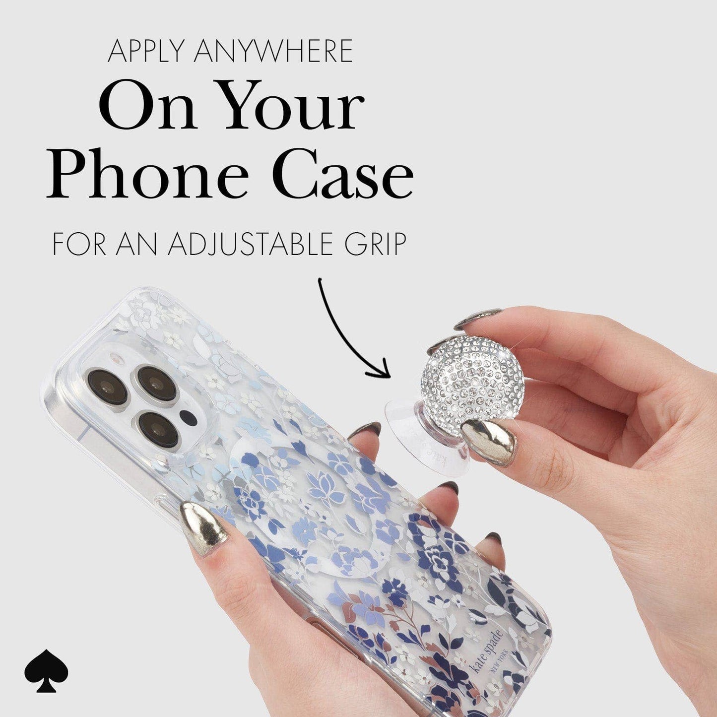 Kate spade new york Phone Grip and Stand Set in Stone: Set In Stone