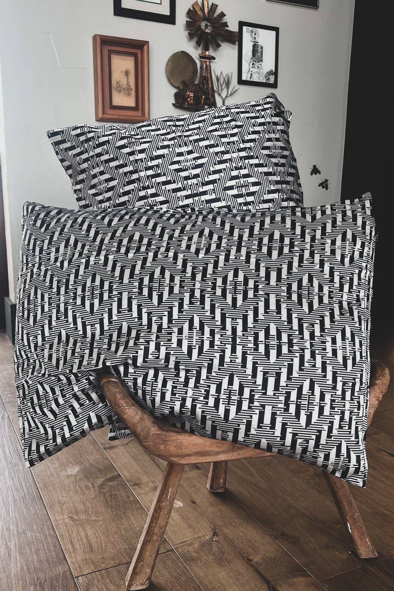 Satin Aztec Pillow Cases
