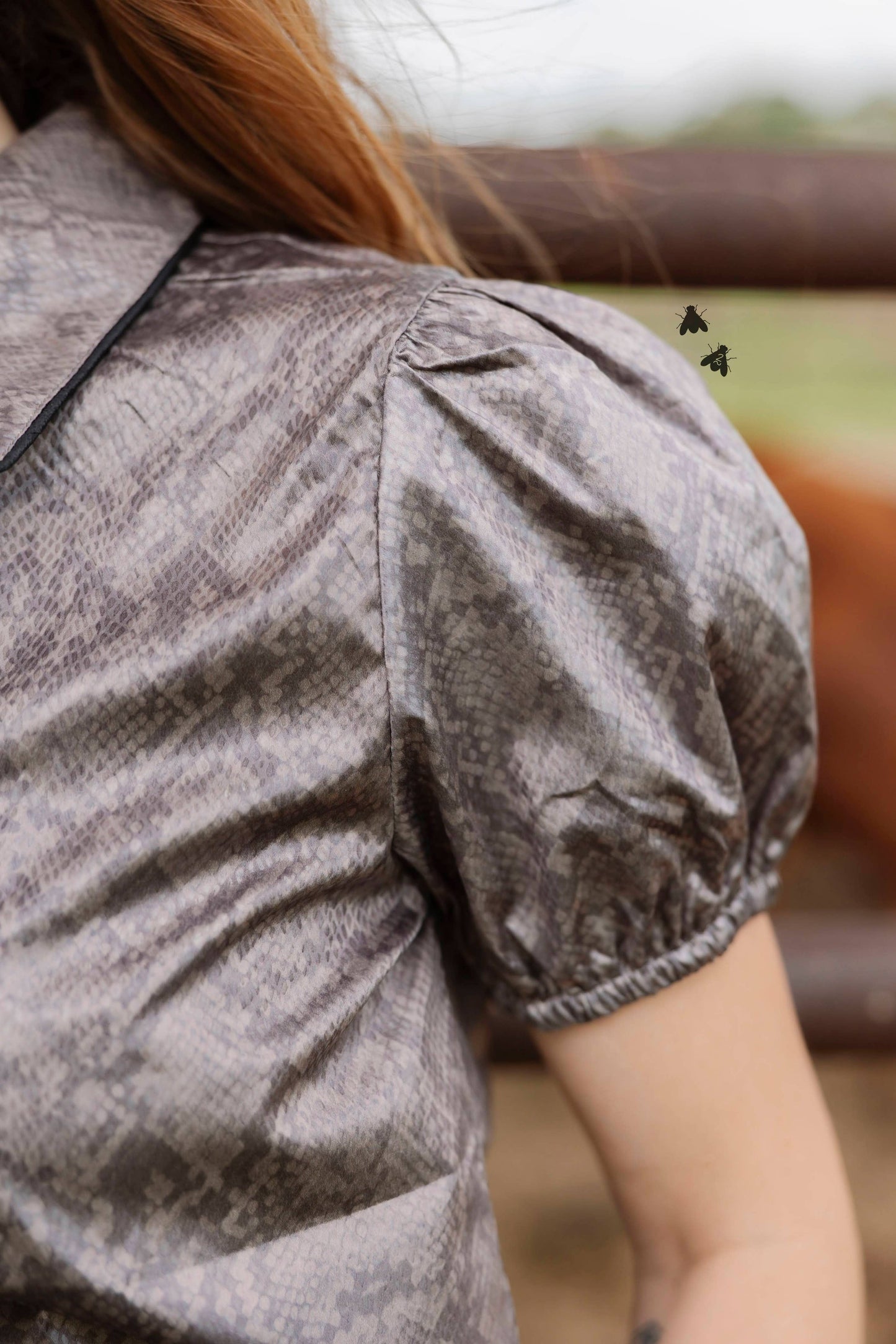 DIAMONDBACK TIE FRONT TOP