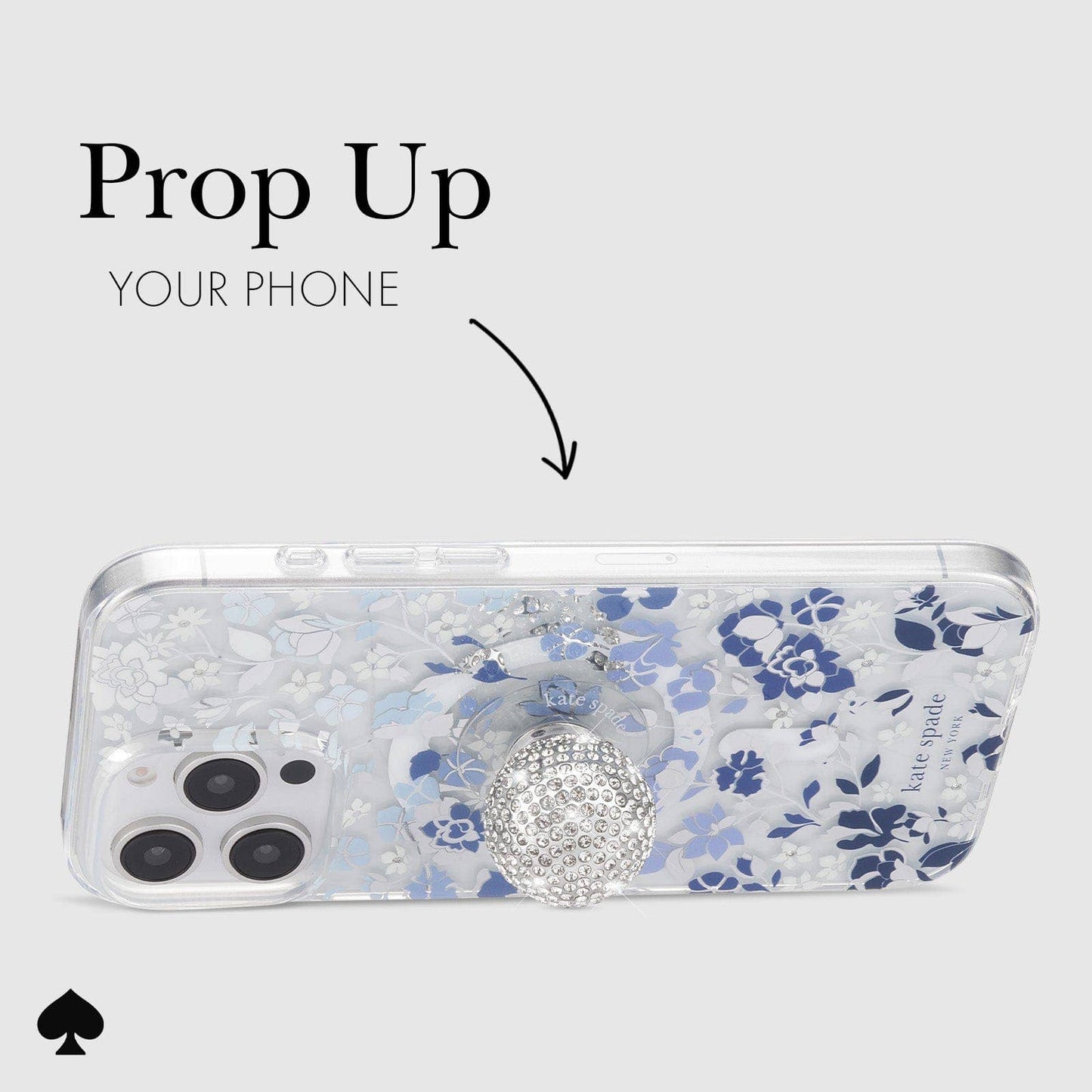 Kate spade new york Phone Grip and Stand Set in Stone: Set In Stone