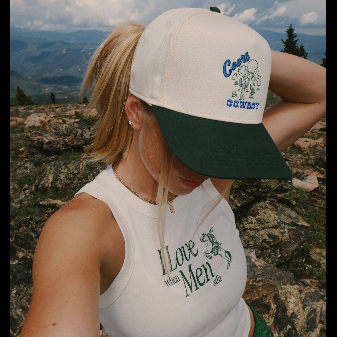 Coors Cowboy Vintage Trucker Hat