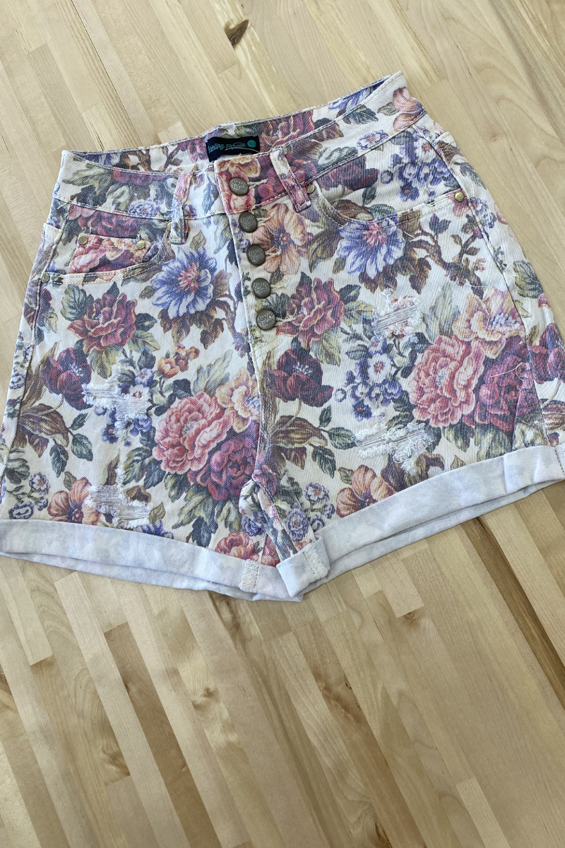 Wildfowers Denim High Rise Shorts