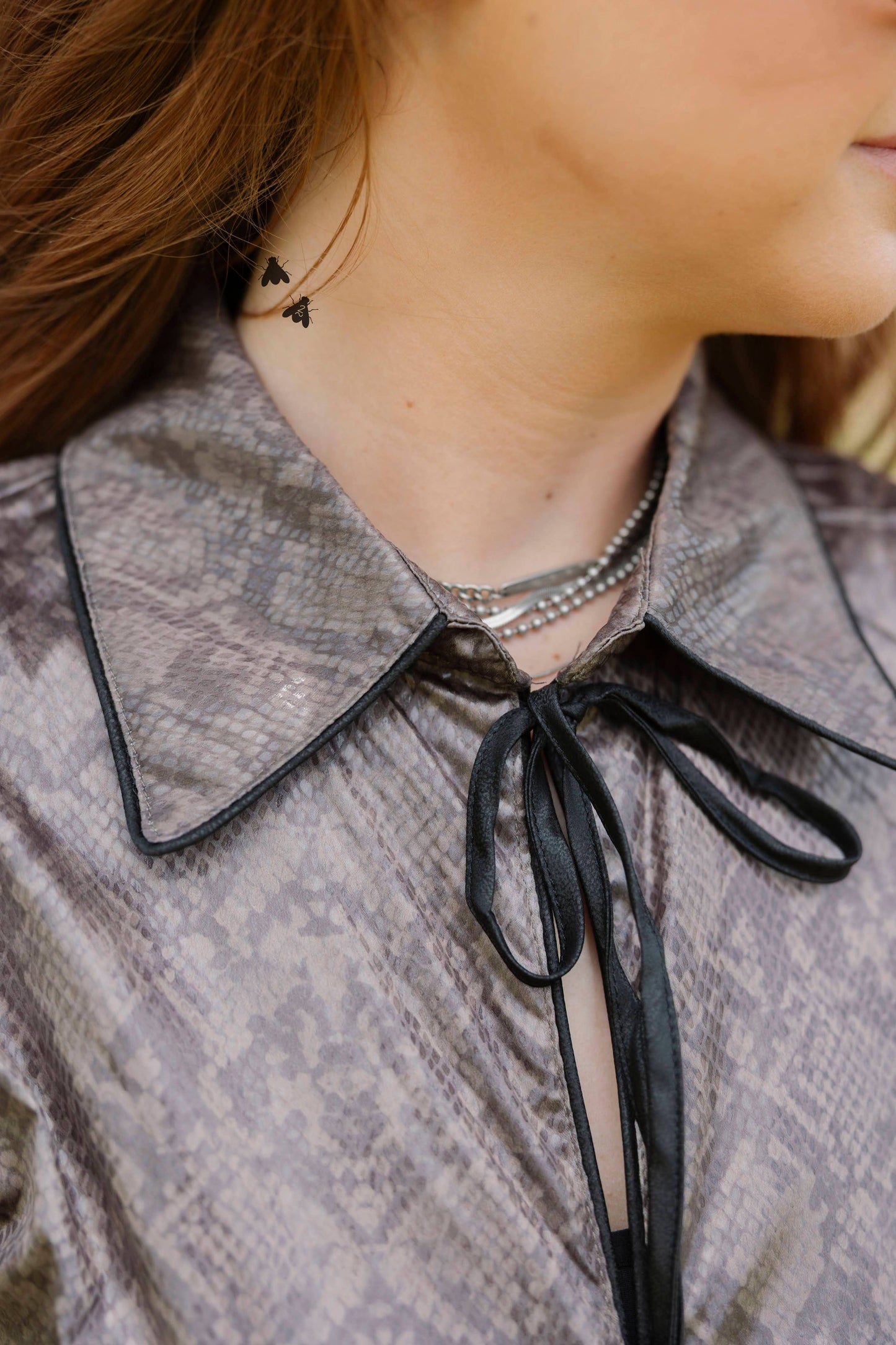 DIAMONDBACK TIE FRONT TOP