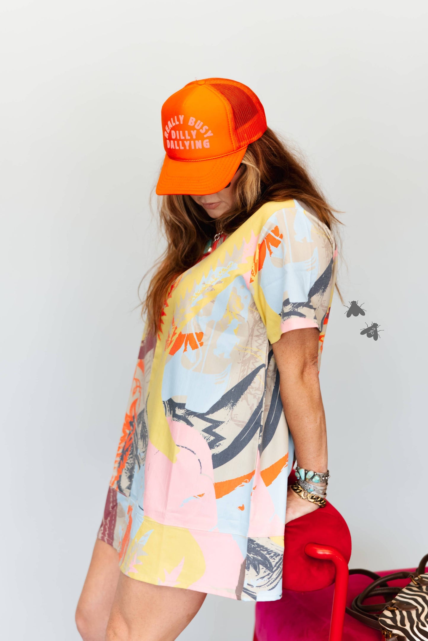 LET'S KICK IT DRESS SHIFT DRESS