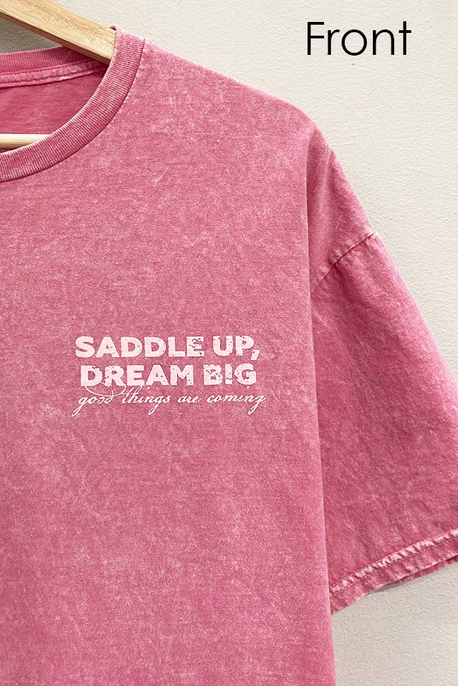 Saddle Up Cowboy Graphic Tee