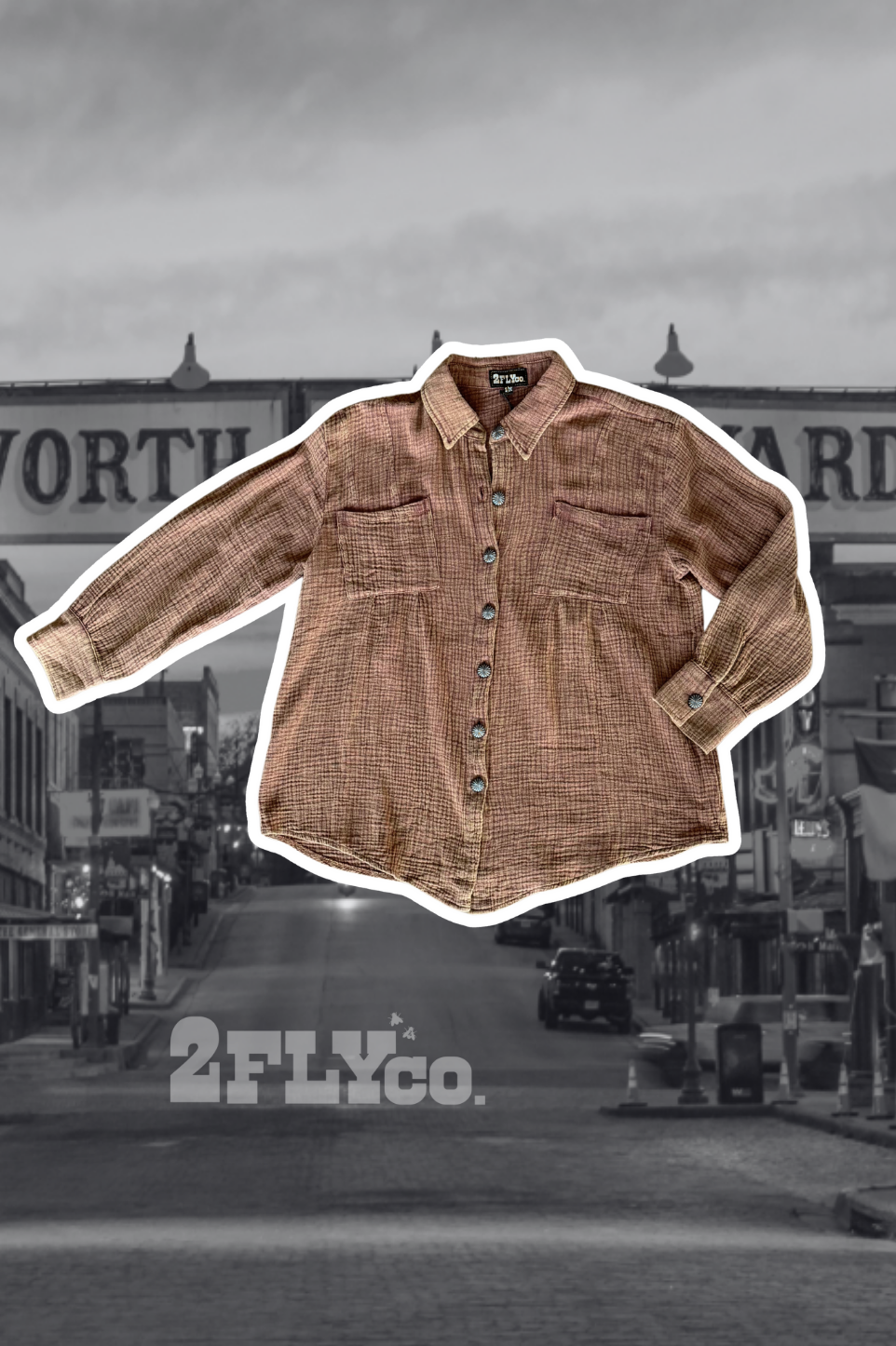 Acres Button Down